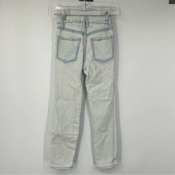 Good American Good Classic High Rise Jeans Deep V Yoke GCDVNF619T Indigo121 - Picture 7 of 9